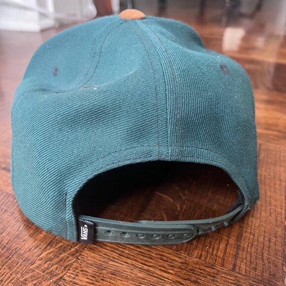Vans Green and Brown snapback hat - Picture 3 of 5